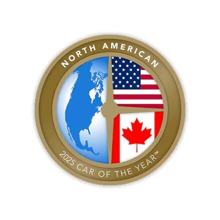 2025 North American car of the year logo 2025 North American car of the year logo