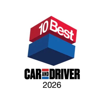 2026 Car and Driver 10Best cars logo 2026 Car and Driver 10Best cars logo