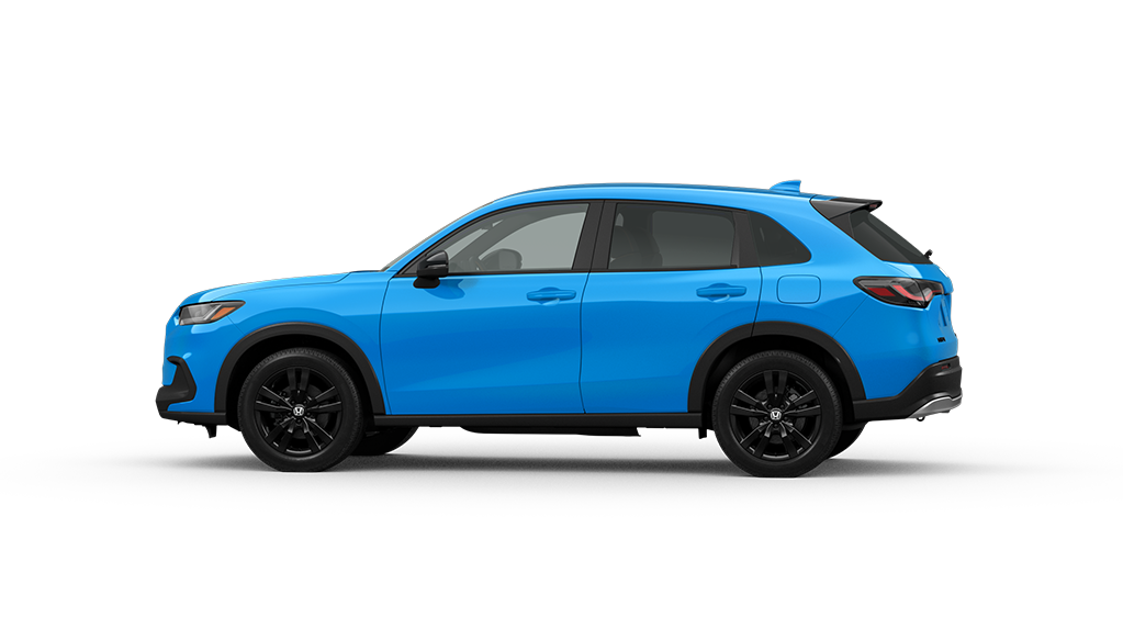 2026 Honda HR-V 360 spin in Boost Blue Pearl