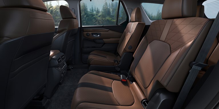 2026 Honda Pilot Elite shown with Brown Leather.