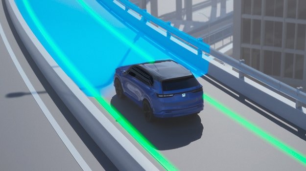 Honda Sensing featuring the Lane Keeping Assist System with Traffic Jam Assist